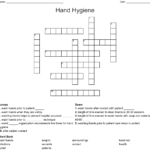 Hand Hygiene Crossword WordMint