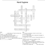 Hand Hygiene Crossword WordMint