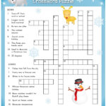 Happy Holidays Try The Winter Crossword Puzzle The Quill