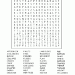 John S Word Search Puzzles Earthquakes