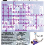 Made This Justin Bieber Crossword Puzzle For My Daughter