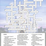 Magic Kingdome Crossword Puzzle Disney Activities