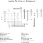 Medical Terminology Crossword Puzzle WordMint