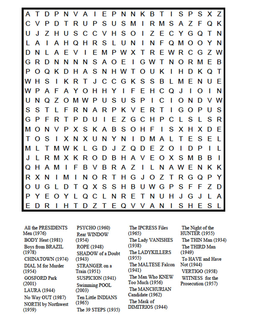 Printable Mini Crossword Puzzles