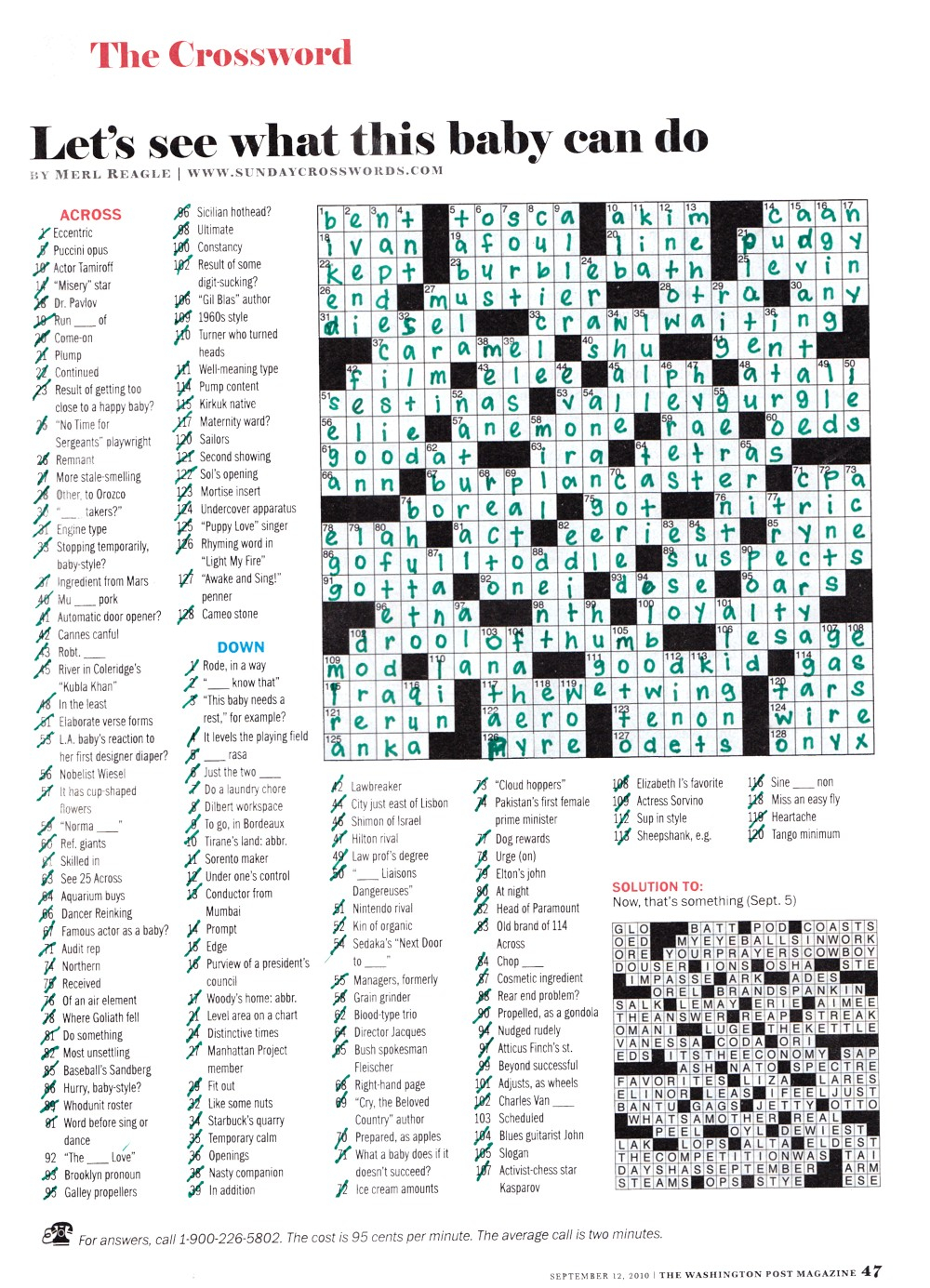 National Enquirer Crossword Puzzles Printable