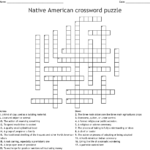 Native American Crossword Puzzle Printable Printable