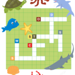 Ocean Animals Crossword Puzzle Free Printable Puzzle Games