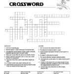 Outer Space Crossword Free Printable