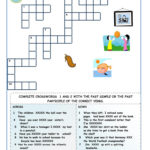 Phrasal Verbs Crossword Puzzle Worksheet Free Esl