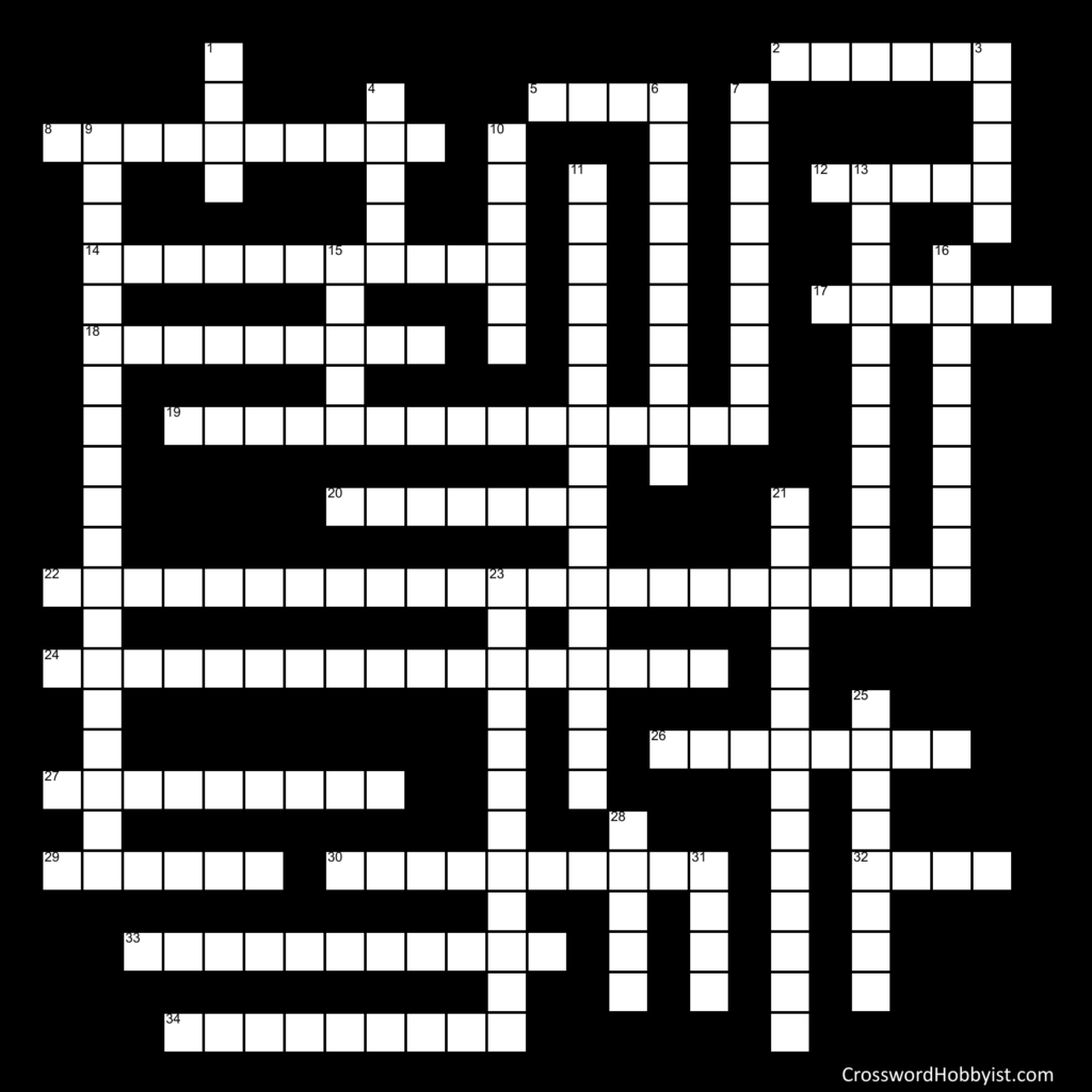 Physical Science Crossword Crossword Puzzle