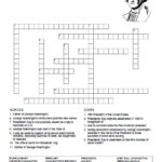 Presidents Day Crossword Free Printable