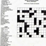 Printable Crossword For Middle School Printable