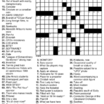 Printable Crossword Newspaper Printable Crossword Puzzles