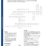 Printable Crossword Puzzle With Word Bank Printable