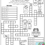 Printable Crossword Puzzles For 4Th Graders Printable
