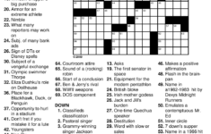 Printable Crossword Puzzles Medium With Answers