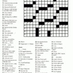 Printable Crossword Puzzles South Africa Printable