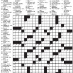 Printable Daily Crosswords For July 2018 Printable