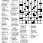 Printable Hard Crossword Puzzles For Adults Printable
