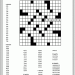 Printable Number Fill In Puzzles