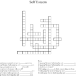 Self Esteem Crossword WordMint