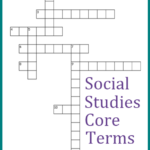 Social Studies Core Terms Crossword Puzzle 2