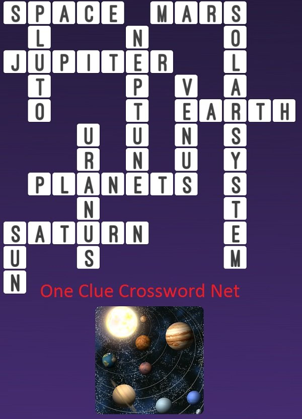 Space Crossword Puzzle Printable