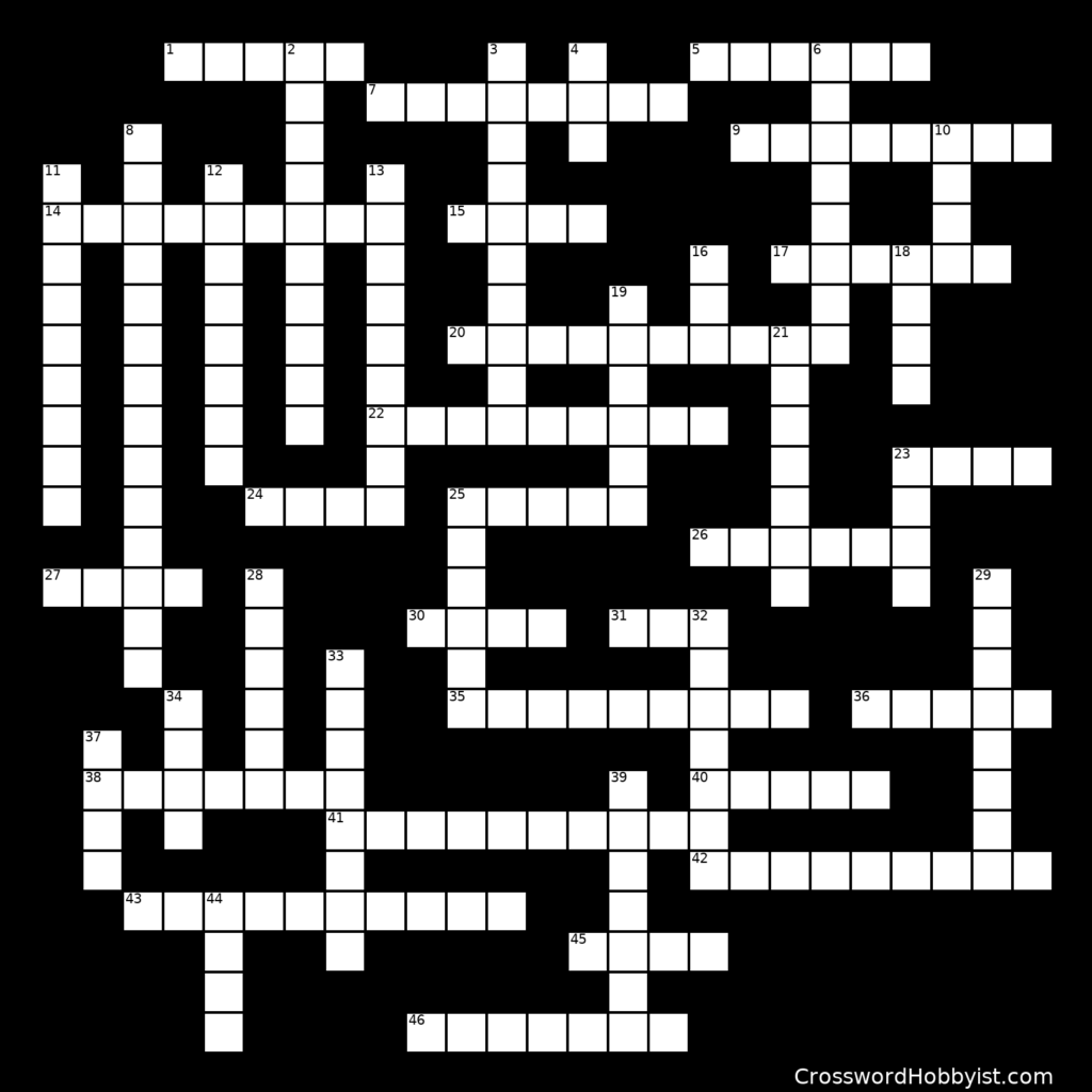 Star Trek TNG I Crossword Puzzle