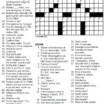 Summer Crossword Puzzle Free Printable Free Printable A To Z