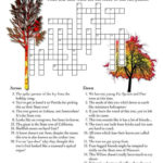 Thanksgiving Autumn Puzzle Crossword Puzzles Valentine