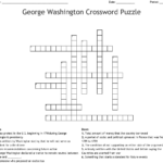 Washington S Presidential Precedents Crossword WordMint