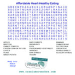 Wednesday S Word Search Heart Healthy Eating Cranium