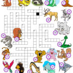 Wildlife Crossword Puzzle Printable Printable Crossword
