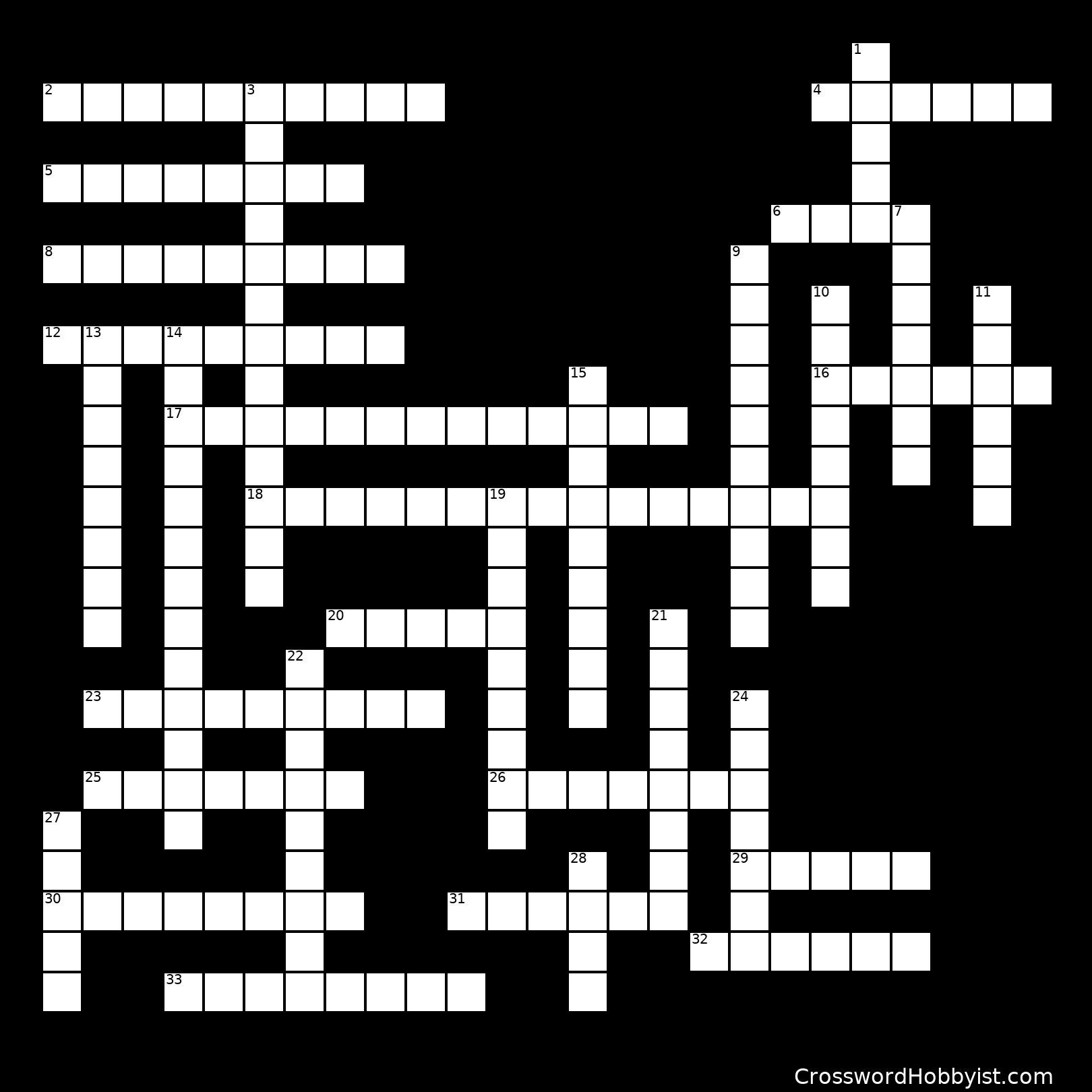 9th Grade Crossword Puzzle Printable
