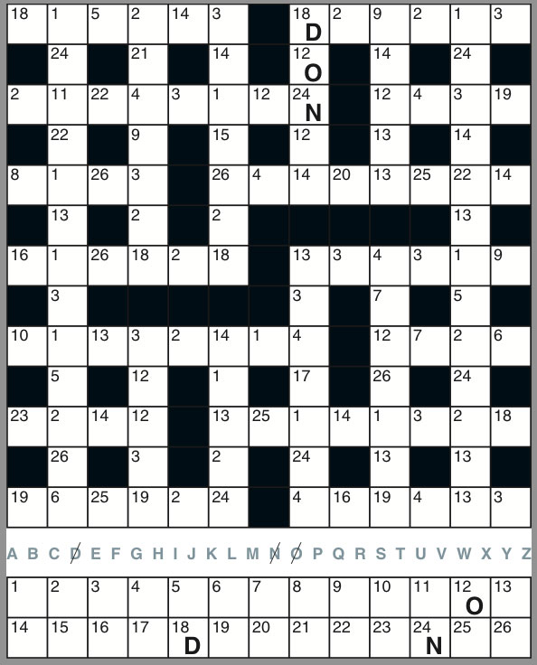 Codeword Crossword Puzzles Printable