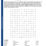 Addiction Recovery Word Search Wordmint Printable