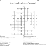 American Revolution Crossword WordMint