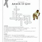 Bible Crossword Puzzle Armor Of God Armor Of God Bible