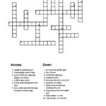 Bowling Crossword Puzzle