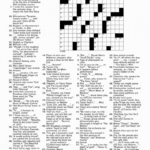 Broadway Brainteasers A Showdown Crossword Puzzle Challenge