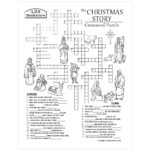 Christmas Story Crossword Puzzle Printable