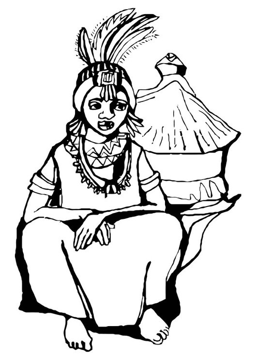 Coloring Page African Woman Free Printable Coloring