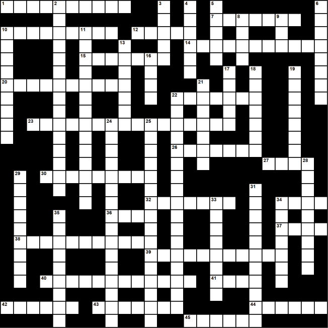 Printable Famous Musical Artist Crossword Puzzle Clue