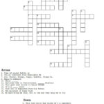 Crossword Puzzles For Kids Disney Printable Coloring Pages