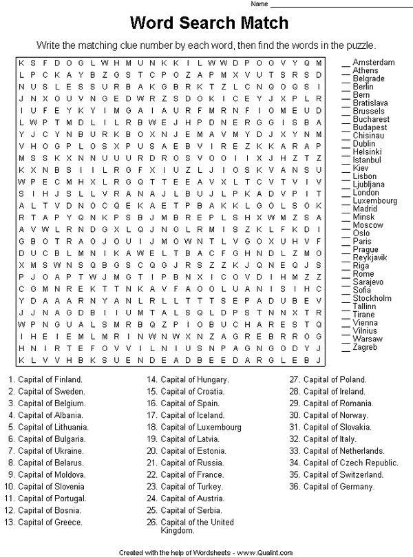 Riverdale Themed Printable Crossword Puzzles