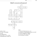 Dungeons And Dragons Word Search WordMint