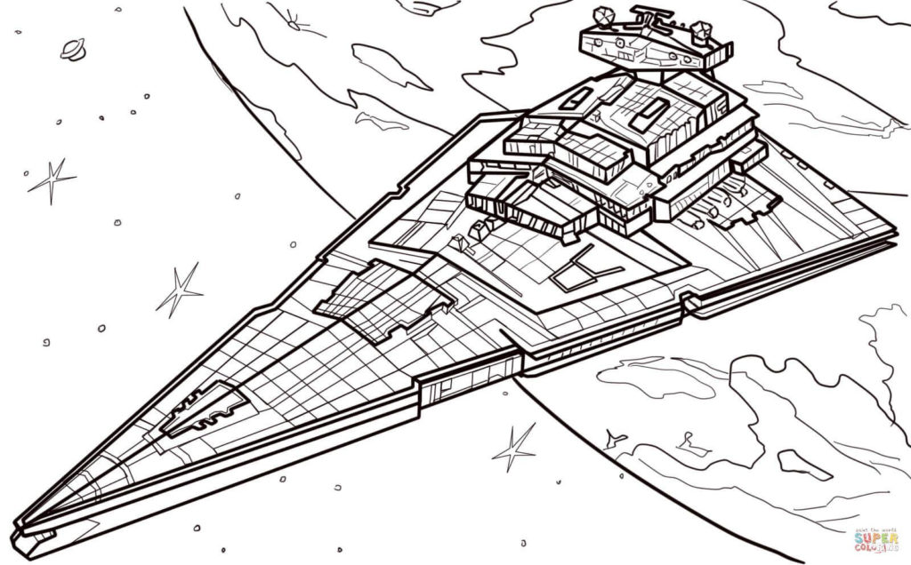 Free Printable Coloring Pages Of The Death Star And Earth