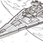 Free Printable Coloring Pages Of The Death Star And Earth