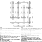 Free Printable Science Crossword Puzzles Free Printable