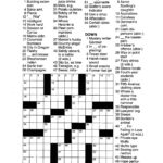 Great Big Crosswords Large Print Puzzle Book Volume 98